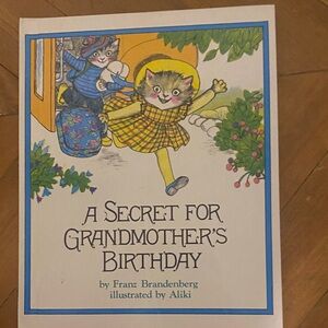 Vintage 1975 A Secret for Grandmother's Birthday Book(weekly reader)